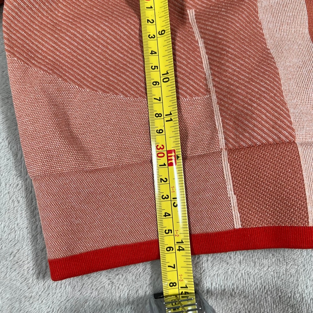 Adidas Stella McCartney True Strength Seamless Crop Top Red Women's Size Medium - Picture 8 of 9
